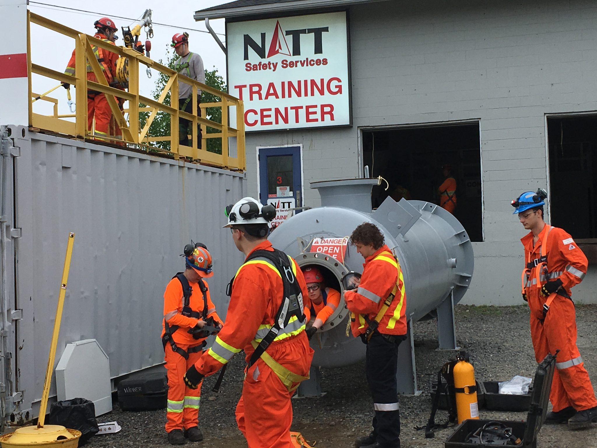 Confined Space Rescue sudbury NATT Safety Services