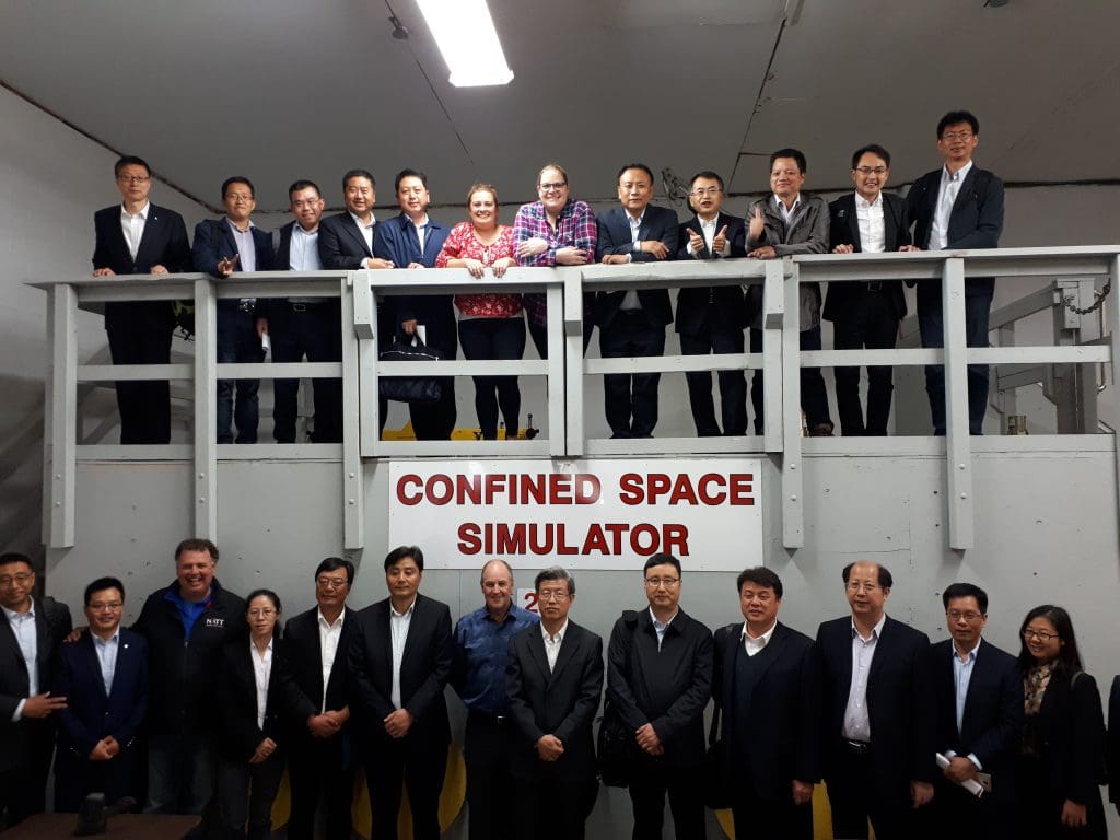 Chinese Delegates Visit NATT Safety Services Training Centre